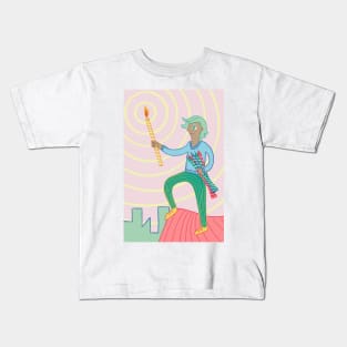 Six of Wands Kids T-Shirt